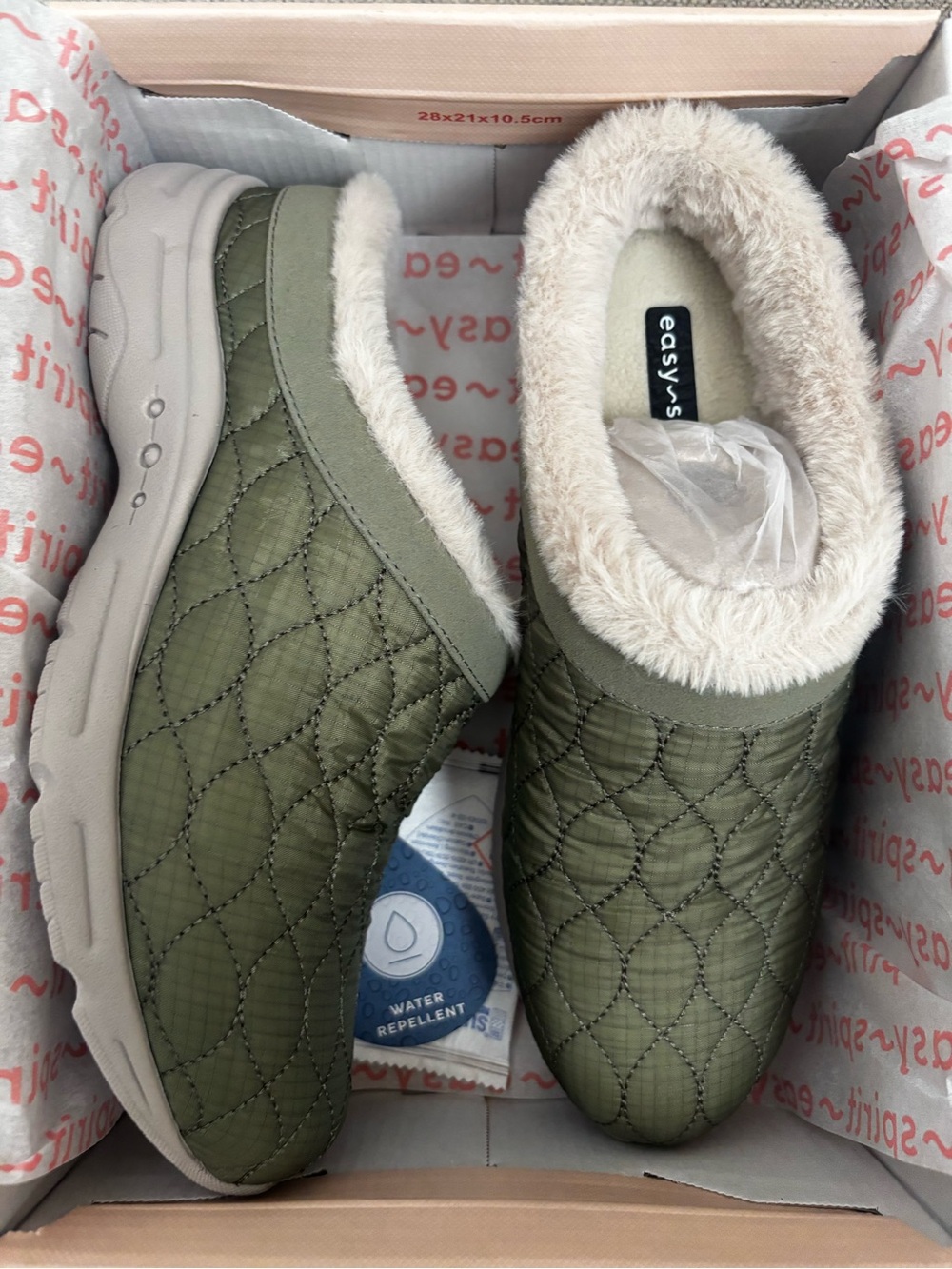 Easy Spirit Women's BIMMY2 Cozy Winter Clogs NEW IN BOX